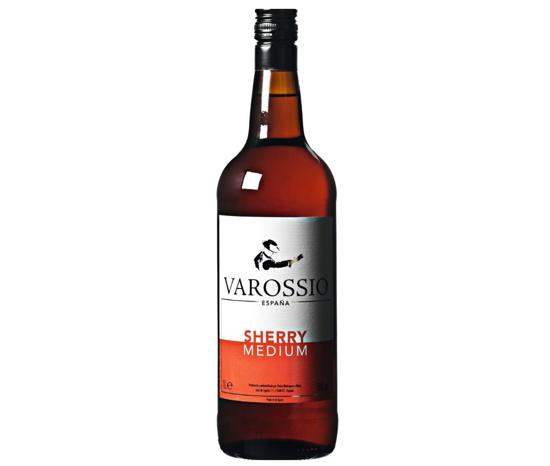 Varossio Sherry Medium Dry 17% Fles 1ltr